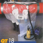 アスベスト除去用グローブバッグ