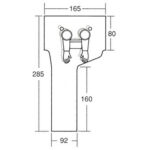 アスベスト除去用グローブバッグ