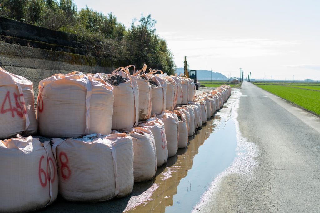 高耐候性大型土のうバッグ(証明書あり）