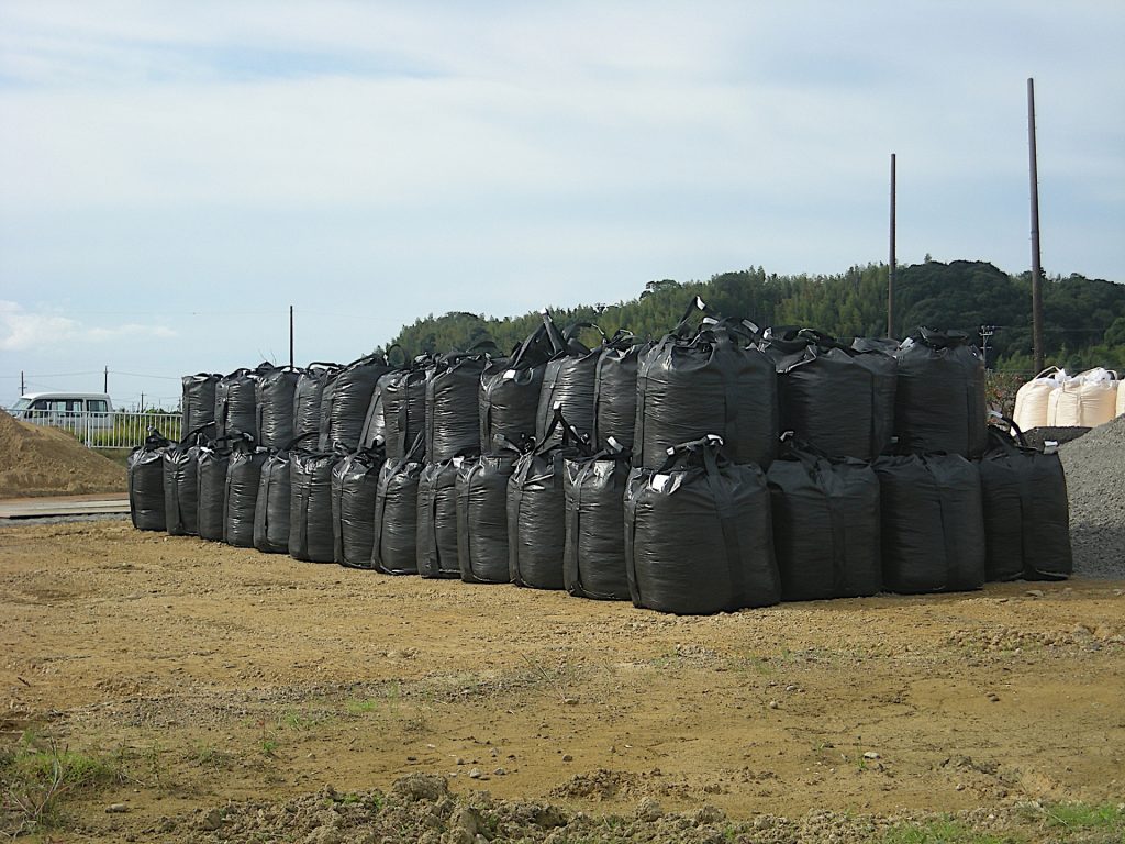 高耐候性大型土のうバッグ(証明書あり）